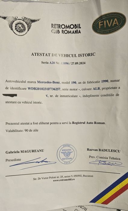 Mercedes Benz 190