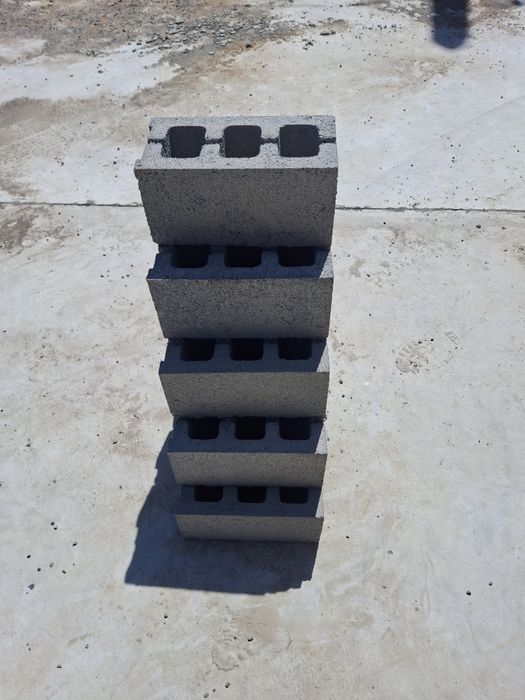 Абинсовичны Шлака блок бор размерлар 33 /16, ва 40/20