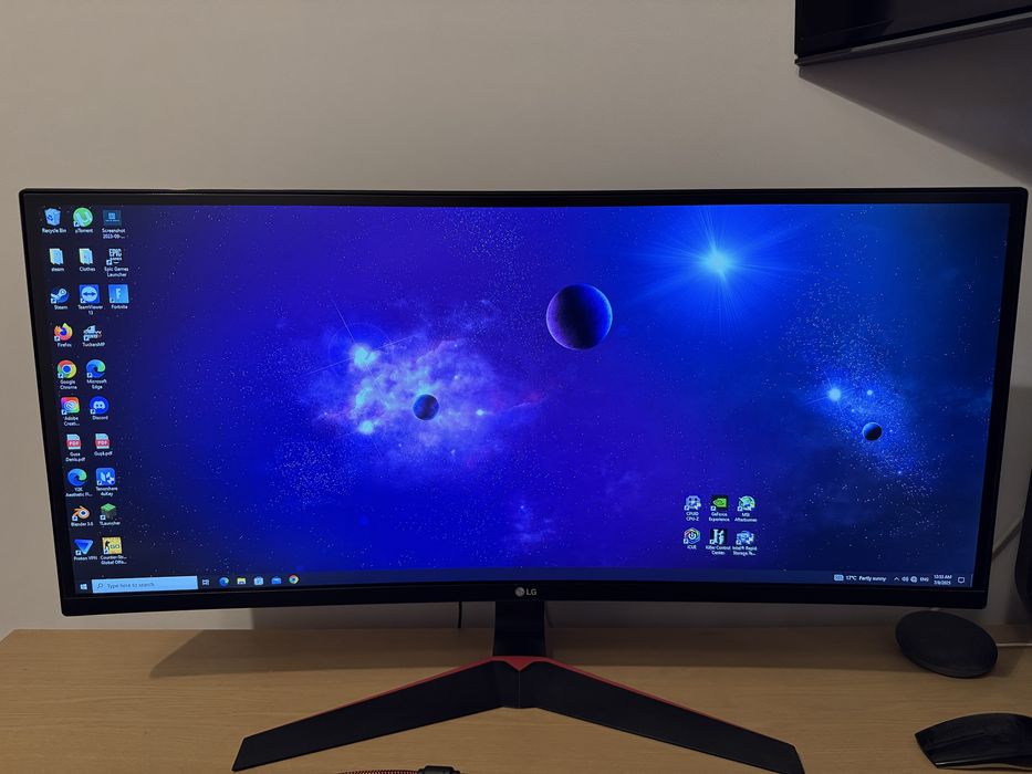 Monitor LG Ultrawide Curved de Gaming