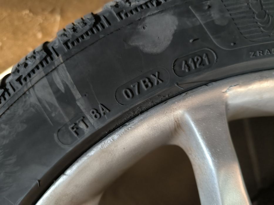 Лети Джанти за Мерцедес 17 5x112 с зимни гуми