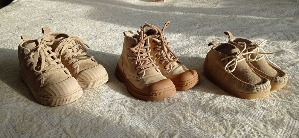 Zara кожени детски обувки  размер 24