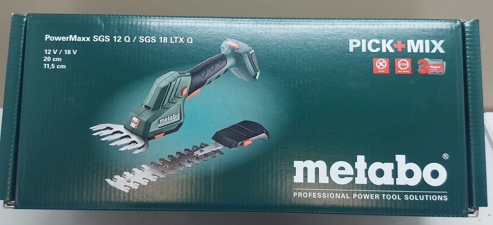 Metabo акумулаторна ножица за трева/храсти SGS 18 LTX Q Solo