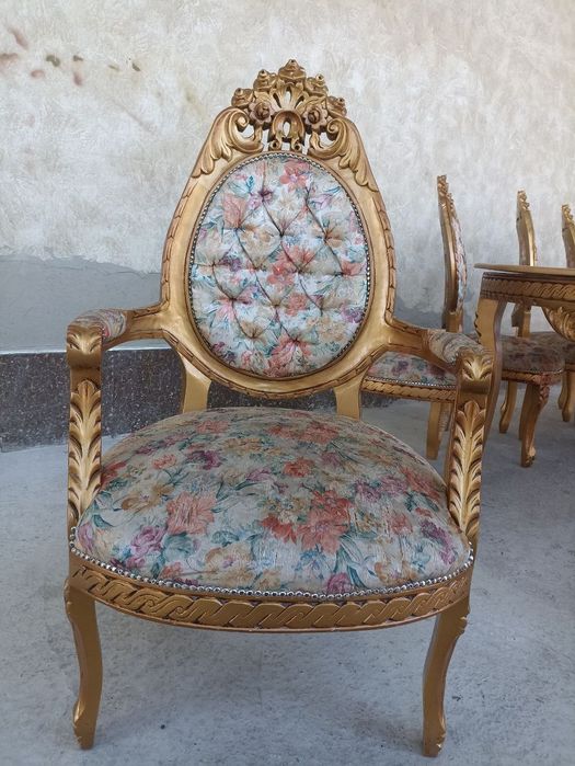 Dubayiski 12 kishilik stol stul