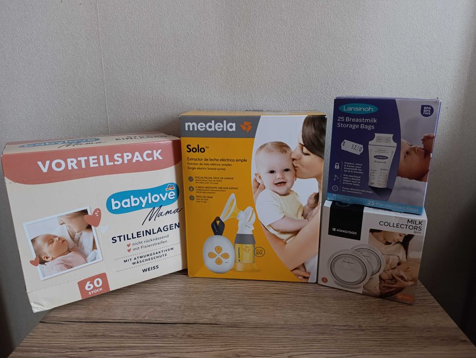 Електрическа двуфазна помпа за кърма Medela - Solo + подаръци