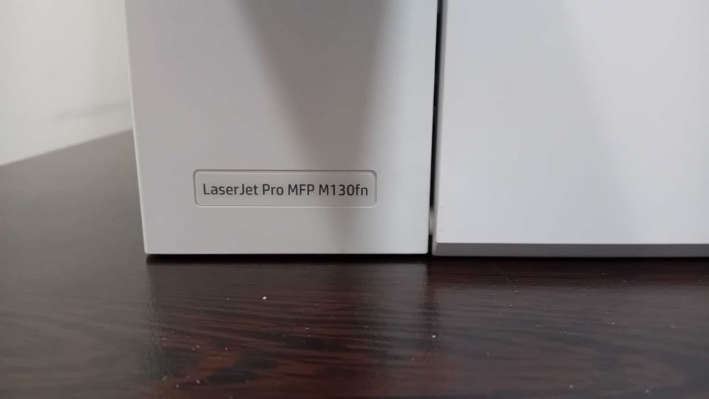 Като нов! Лазерен принтер 3в1 HP LaserJet Pro MFP M130fn с мрежа и ADF