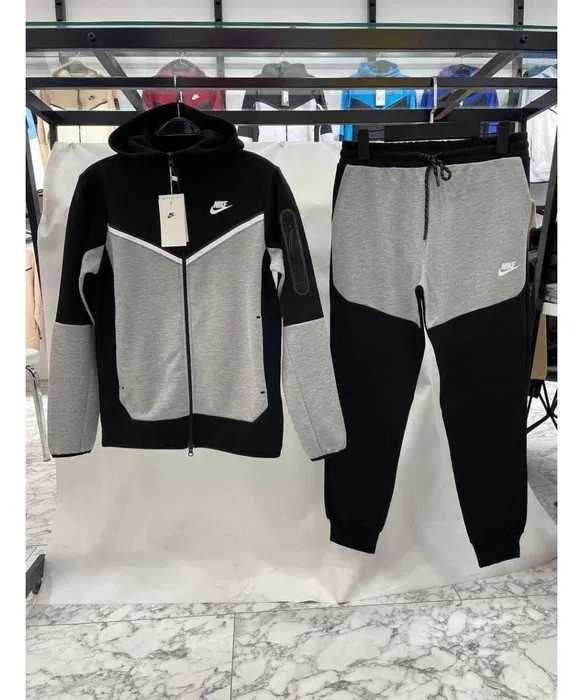 Trening Nike TECH Negru-Gri / Produs Nou cu eticheta / Bumbac