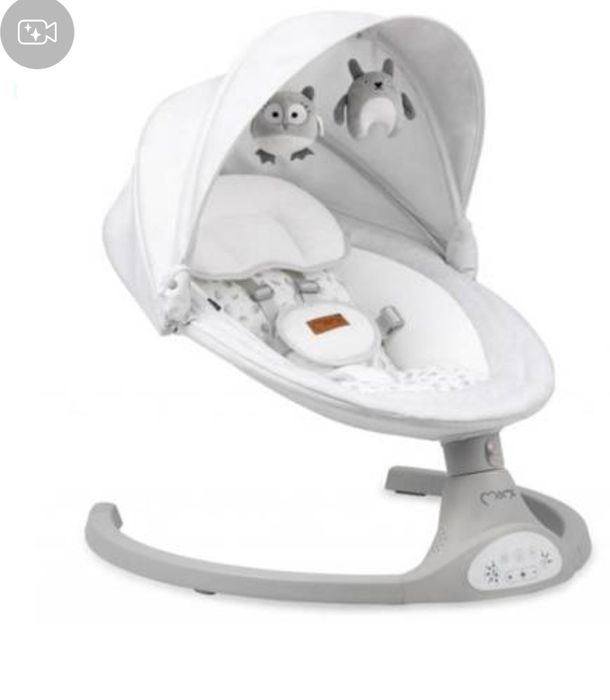 MoMi Lami Scaun balansoar electric Lami cu telecomanda Dark Grey