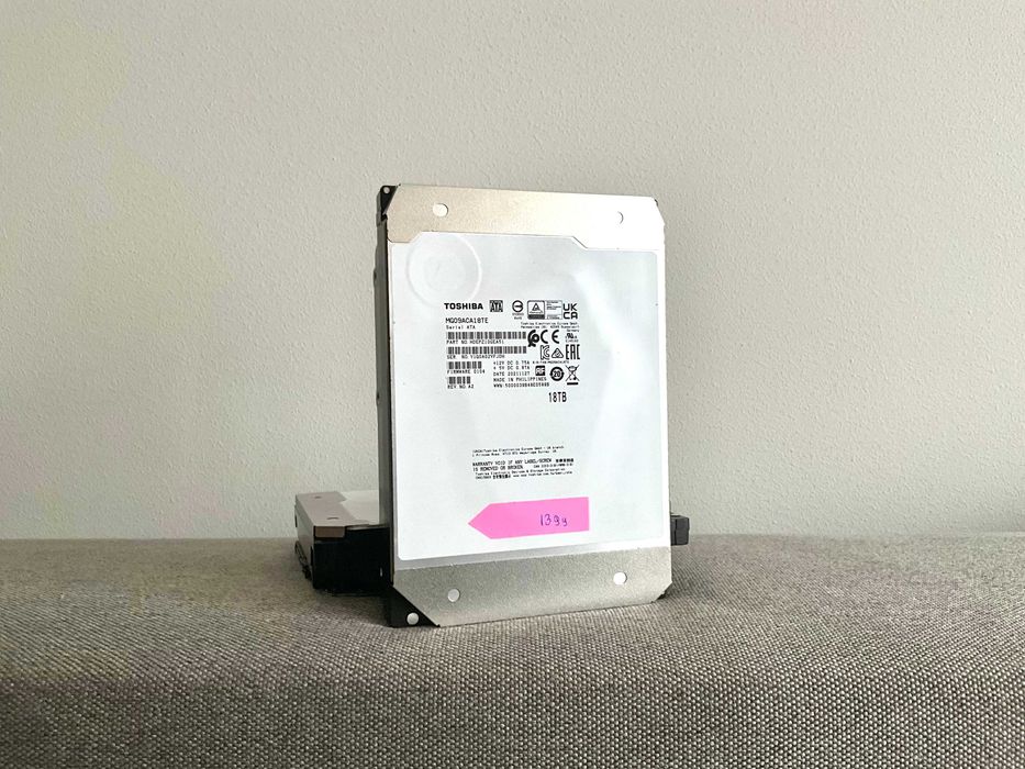 HDD 18TB Toshiba MG09ACA18TE Enterprise SMART OK | 4872 - 6050h ore functionare | Mai multe bucati