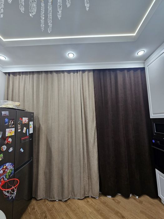 Продам шторы с тюлью