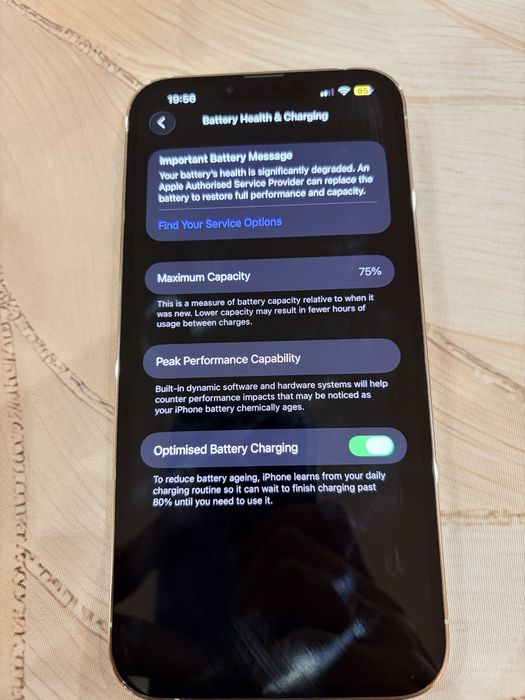 Iphone 13 Pro Max 128GB 75%