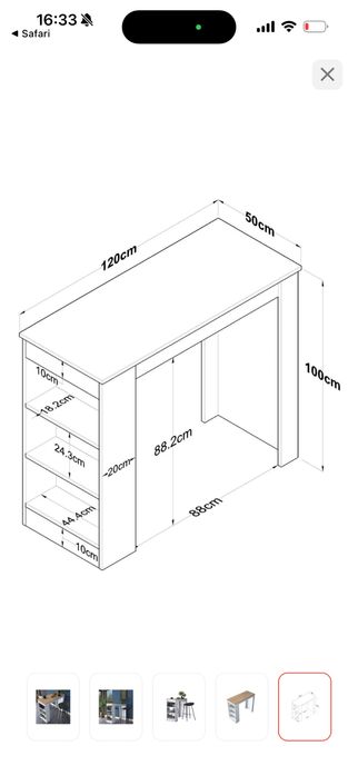 Барный стол и два стула