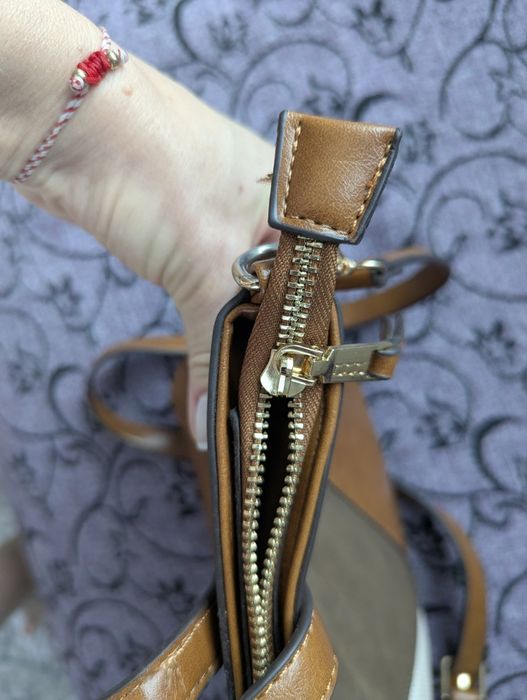 Geanta piele naturala, made in Spain