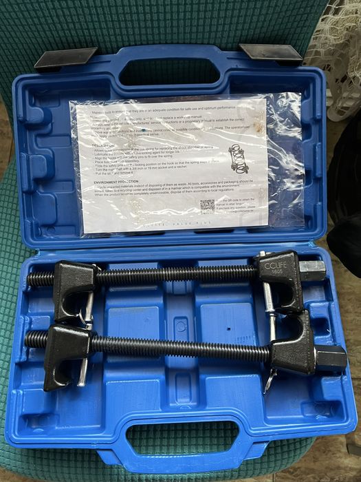 Set 2 prese arcuri auto profesionale CCLIFE - nou