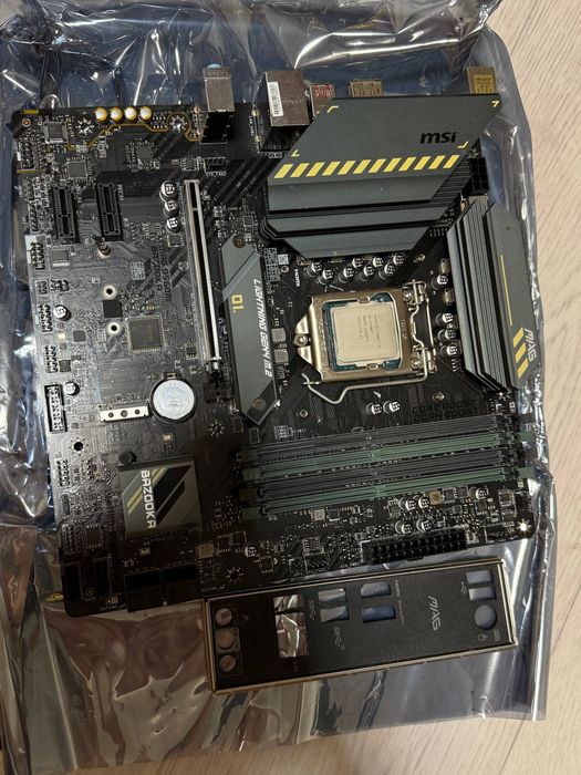 комплект intel материнка проц и башня