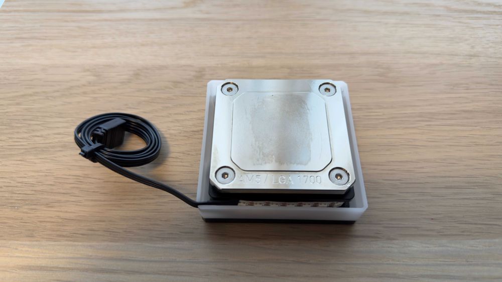 CPU Water block EK-Quantum Velocity³ 1700/1851/AM5 - Acetal