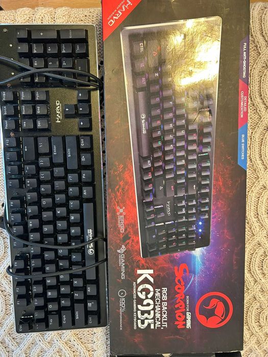 Tastatura mecanica gaming Marvo KG935