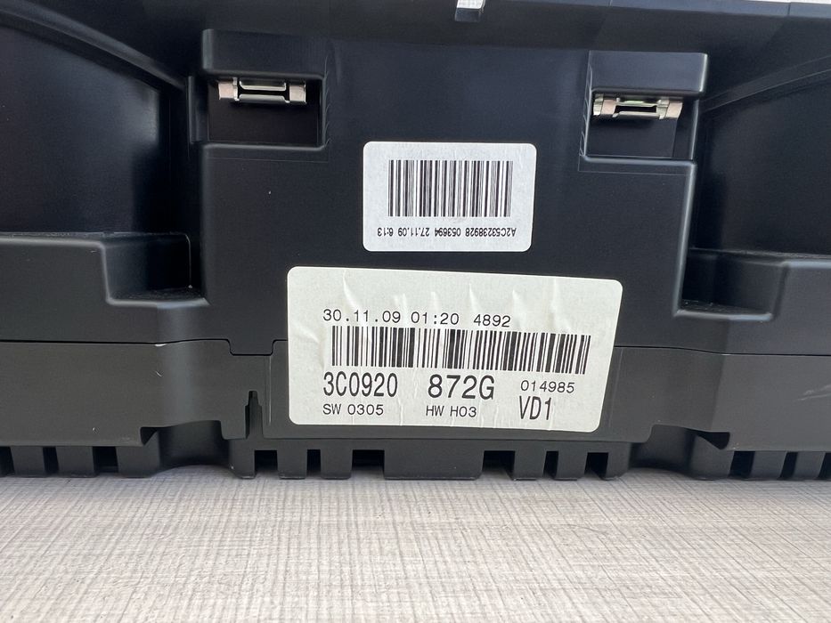 Километраж VW Passat B6 2010г 3C0920 872G