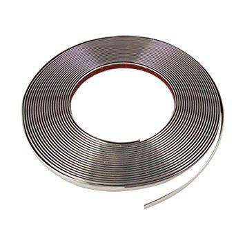 Rola ornament nichel/crom cu adeziv 8mmx15m