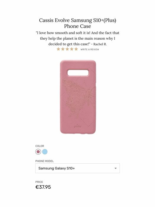 Pela Case за Samsung S10+