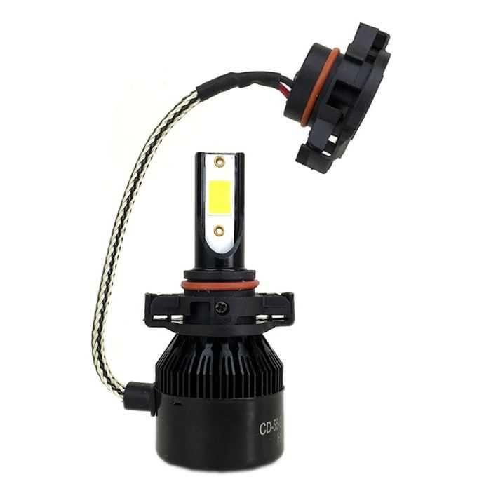 Комплект супер LED крушки H16 лумена бяла светлина кола или мотоциклет