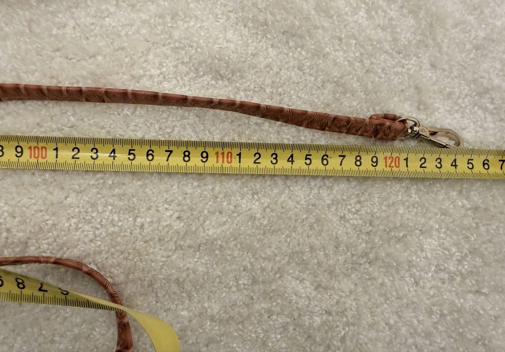 Geanta de umar/ crossbody Beiyani - piele ecologica croco, maro/cognac