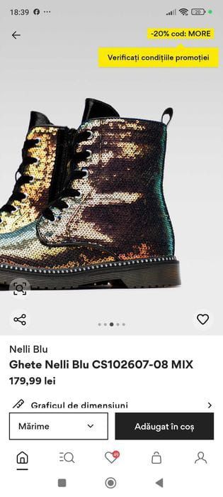 Ghete fete mărimea 33