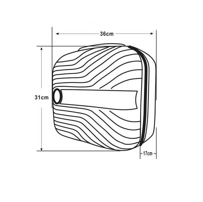 Чанта за ръчен багаж Mercado Trade, 16л., Розов