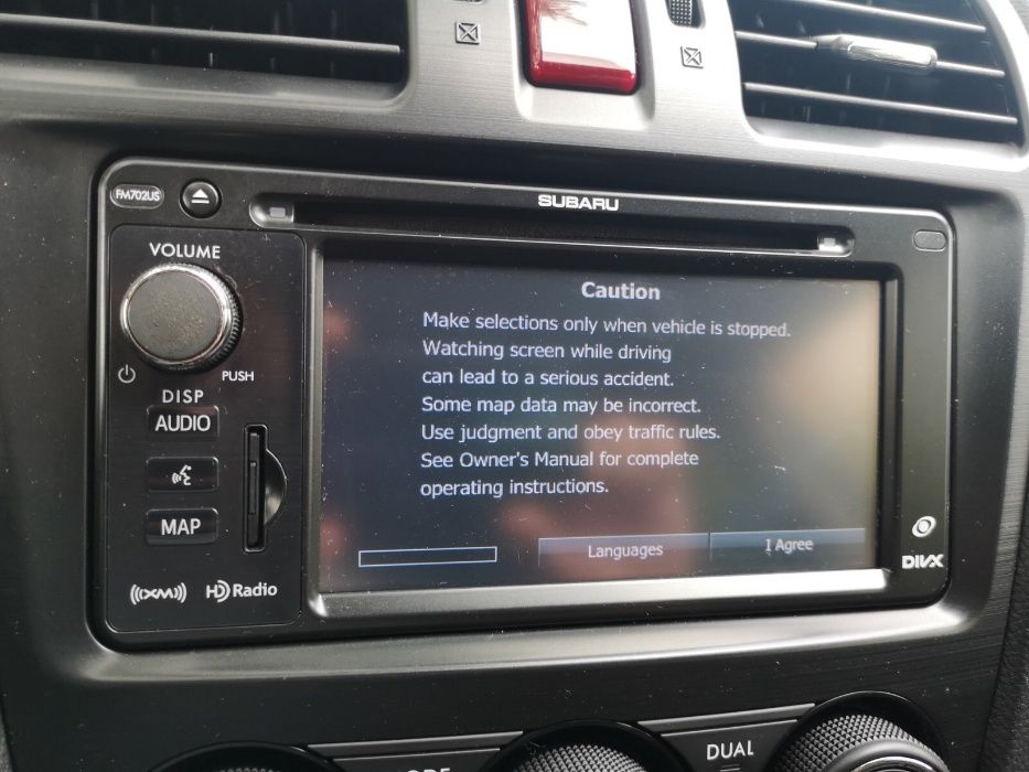 Субару Сд карта навигация 2013-2017 Subaru DIVX SD Card Ver.2021г