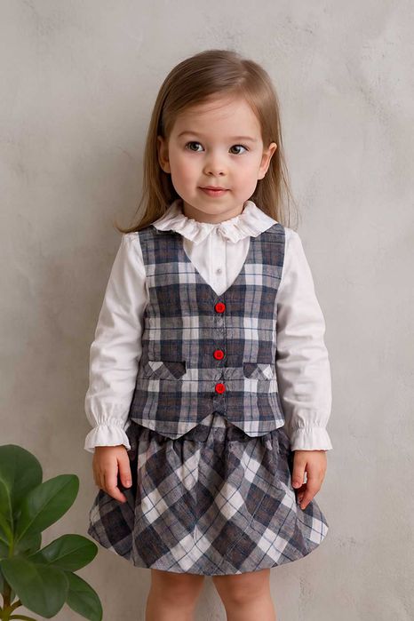 Детско костюмче за момиченце на  Coccodrillo 98см.