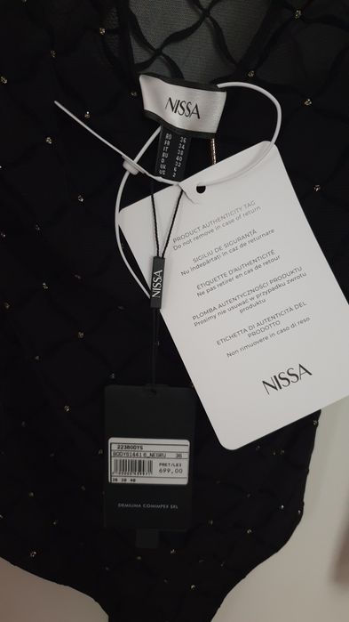 Body Nissa nou cu eticheta