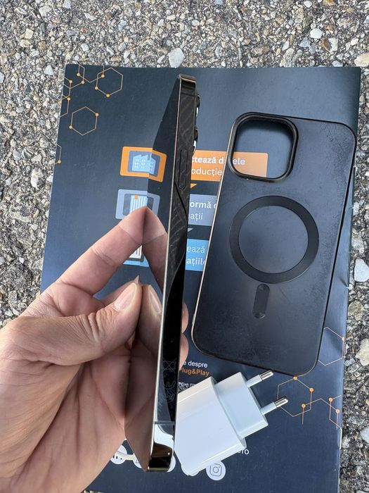 iPhone 13 Pro Max Grey, cu accesorii