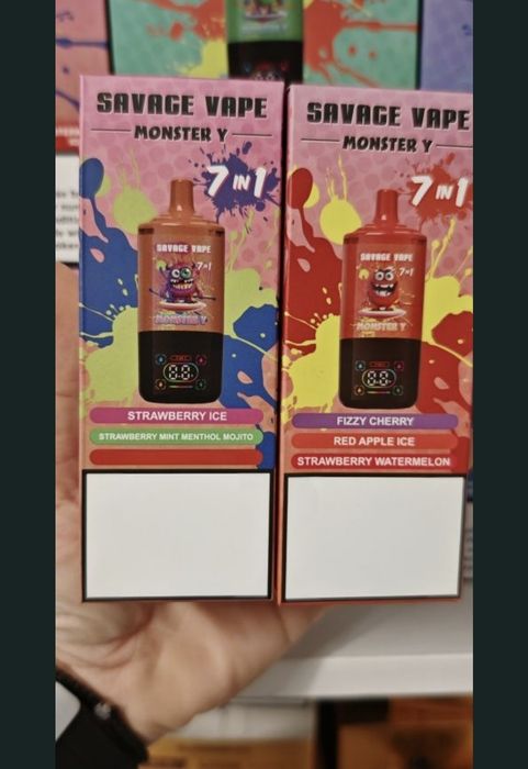 Vape 80.000 Puffs 7 Arome Reincarcabil Abur Mult