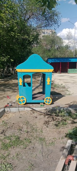 Детские деревянные домики