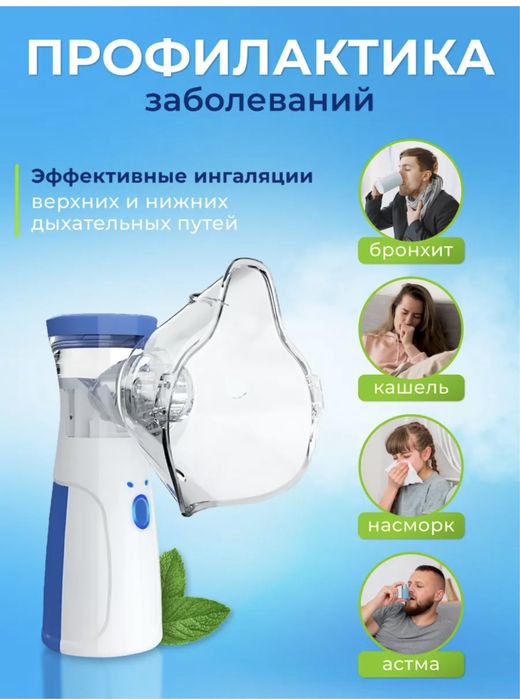 Ингалятор портативный небулайзер