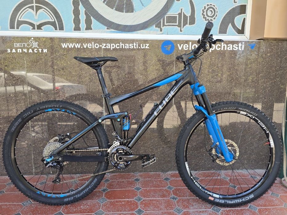 Велосипед CUBE STEREO 27.5 Б/У — готов к любым трейлам!