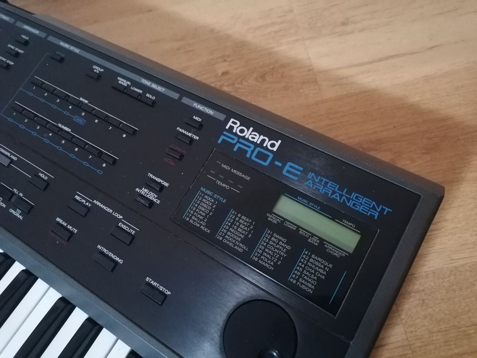 ROLAND PRO-E Arranger Keyboard pian orgă sintetizator