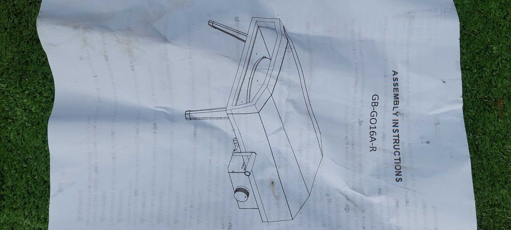 Газова фурна за пица с въртящ се камък за пица