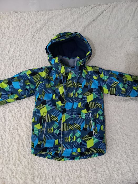Куртка зимняя для мальчика р.128-130