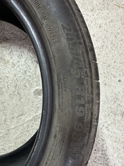 Шины kumho лето 245/45/19