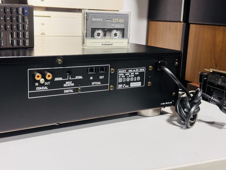DAT de fidelitate SONY DTC-300ES+telecomandă,stare excelentă, Japan!