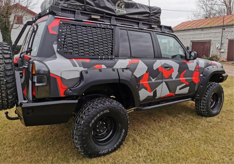 Overfendere Nissan Patrol Y61 GU4