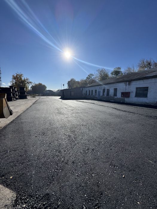 Асфальтирование дворов, ангаров