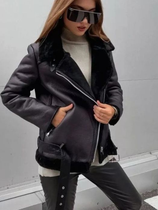 Дублёнка эко-кожа