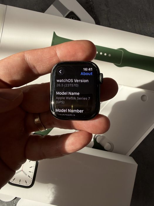 Apple Watch Seria 7 41mm Green