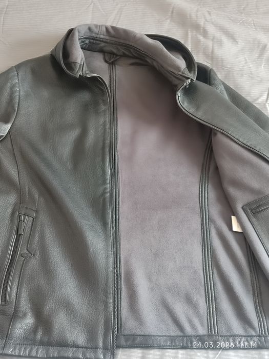 Куртка кожаная. Мужская.