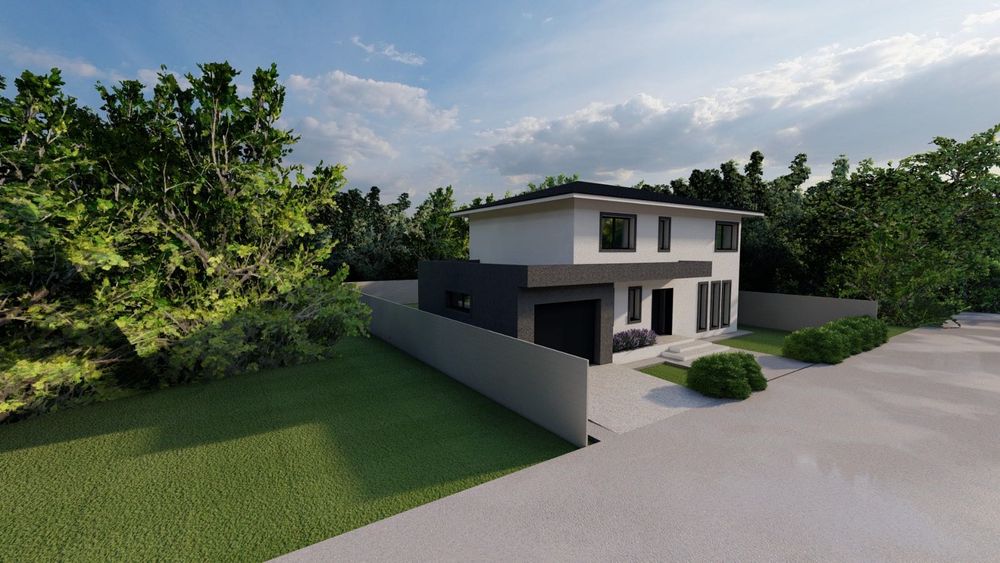 Casa de vanzare in rosu/ CIHEI