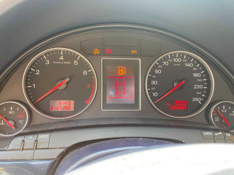 Audi A4 B6 2002, 2.0 benzină, 209920km