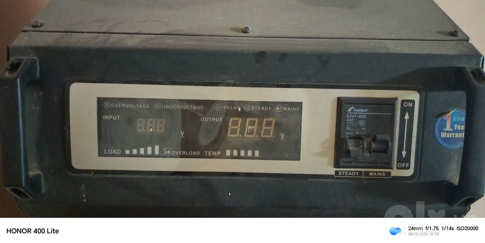 HN TMH50-10KVA avtomatik kuchlanish stabilizatori sotiladi.HN TMH50-10