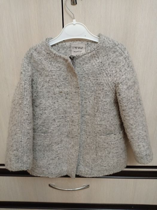 Пальто стильное теплое