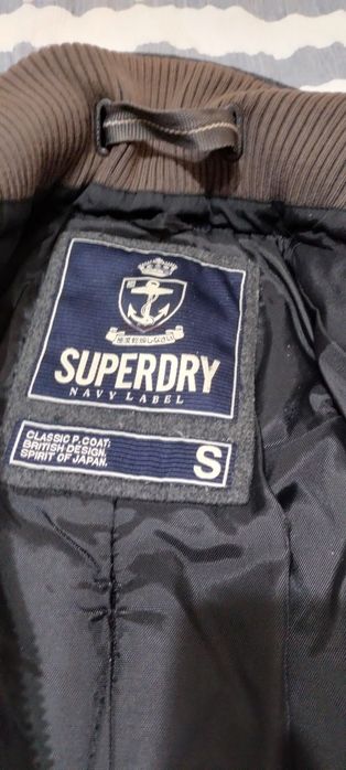 Geacă Superdry stil peacoat